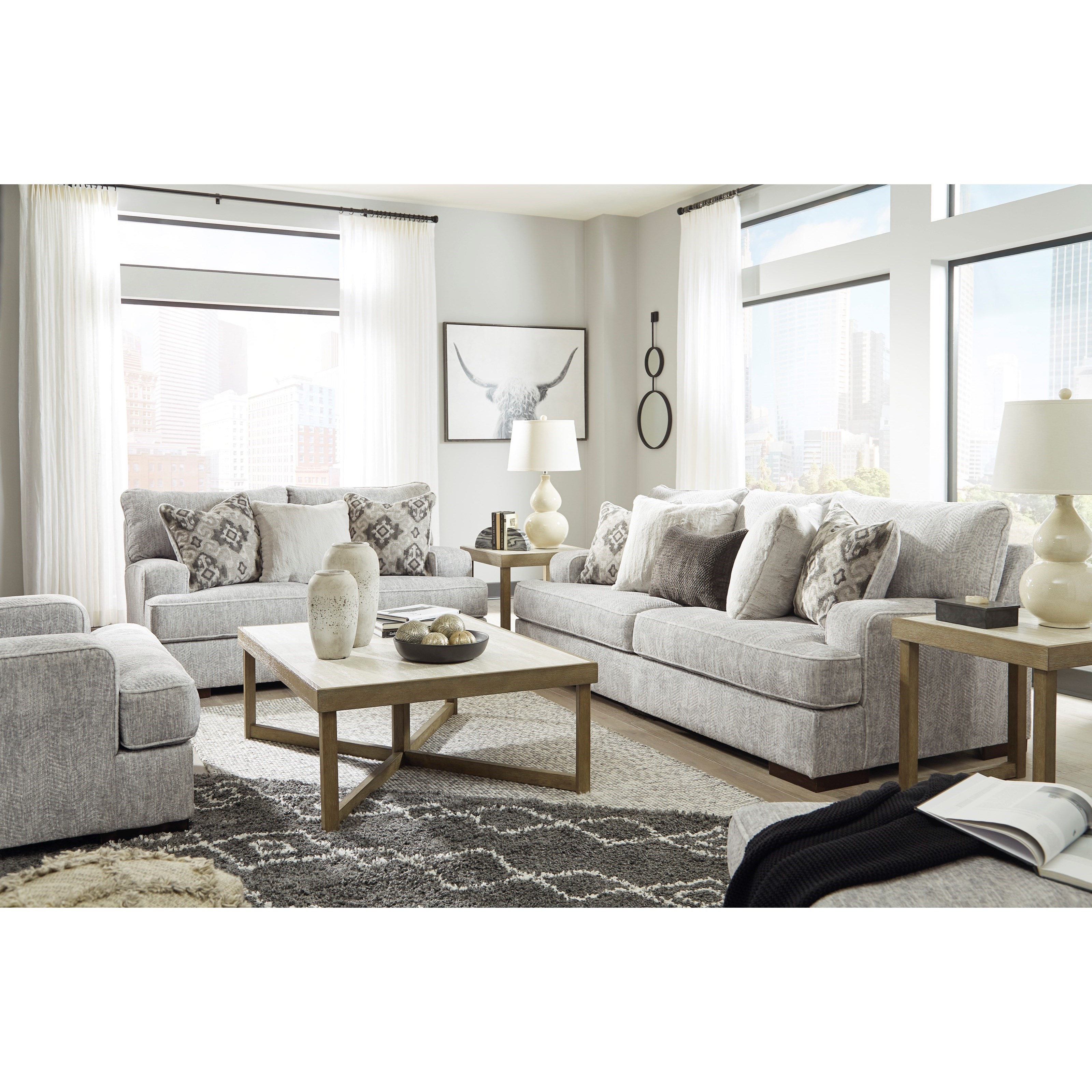Ashley Furniture Benchcraft Mercado 84604 Living Room Group 3